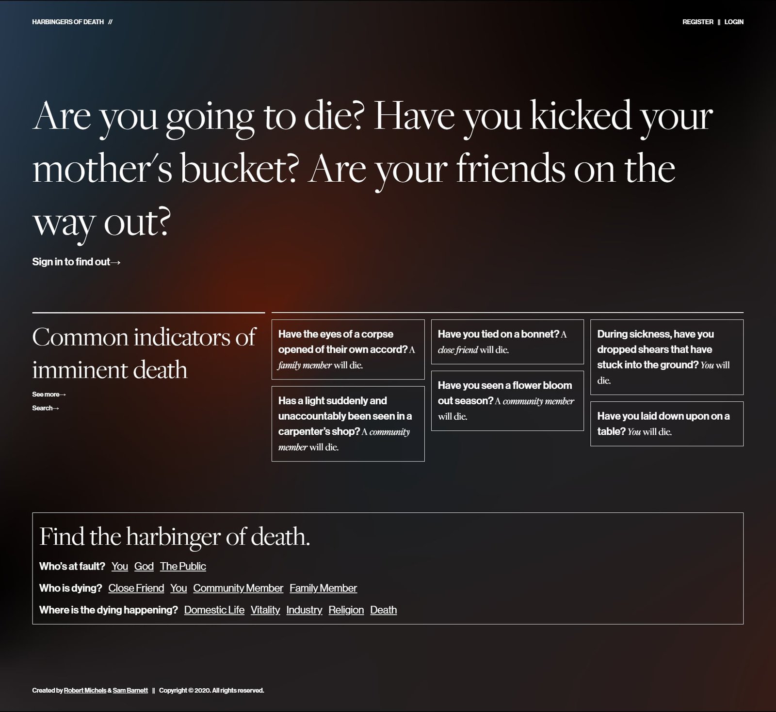 Homepage